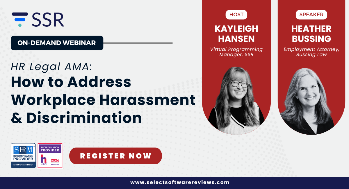 Address Discrimination HR Legal AMA: How to Address Workplace Discrimination & Harassment